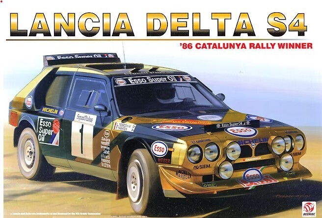 Beemax 24034 1/24 Lancia Delta S4 '86 Catalonia Rally Winner - Hobby City NZ (8964826530029)