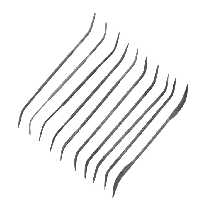 Bravo Handtools 151001 10 Piece Budget Rifler File Set - Hobby City NZ (8964827545837)