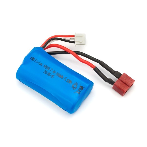 BlackZon 540037 7.4V 800mAh Li-Ion Battery w/Deans T-Plug