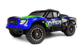 Blackzon Vyper SC Blue/Green RC Short Course Truck 1/16 Scale