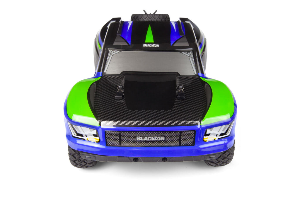 Blackzon Vyper SC Blue/Green RC Short Course Truck 1/16 Scale (3)