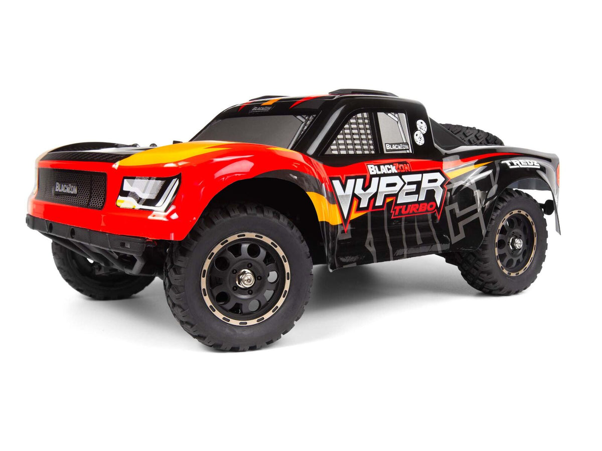 Blackzon Vyper SC Turbo Red RC Short Course Truck 1/16 Scale - BLA540275