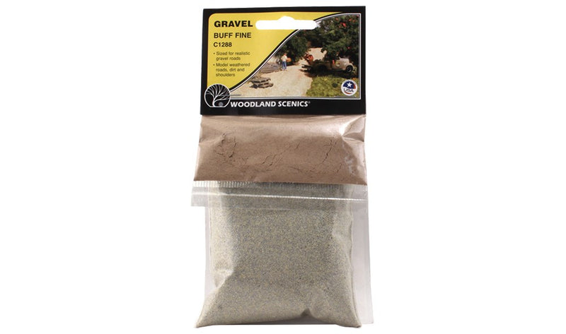 Woodland Scenics C1288 Fine Gravel Buff - Hobby City NZ (6660647813169)