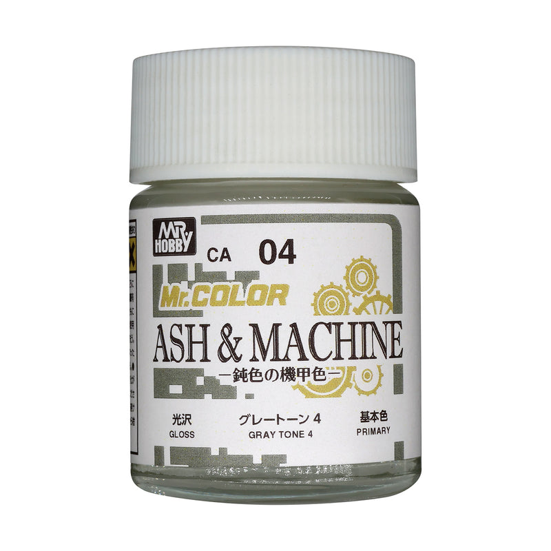 Gunze CA04 Ash & Machine Grey Tone 4 Gloss (9007381872877)