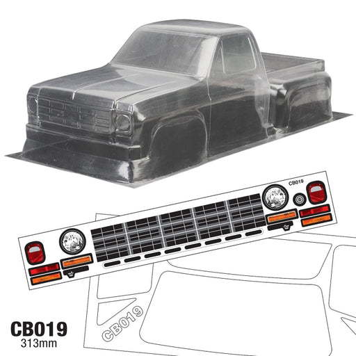 Team C CB019 1/10 Crawler Body WB 313mm Width 220mm (9250463187181)