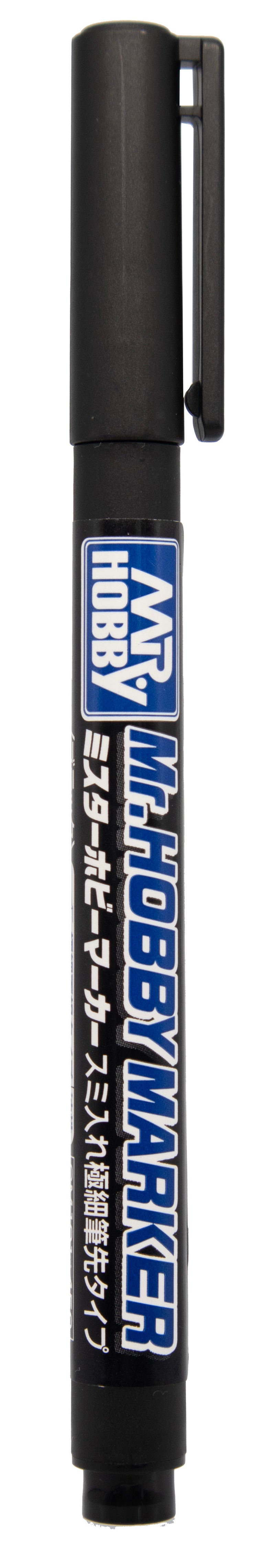 Gunze CM101 Mr Hobby Marker Super Fine Brush Black (9007380562157)
