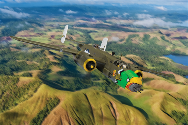 Corgi AA35315 1/72 B-25D Mitchell, Red Wrath