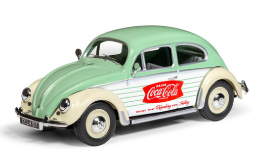 CORCC01201 Corgi 1/43 Coca-Cola Volkswagen Beetle (8339687080173)
