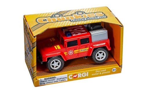 Corgi CH006 CHUNKIES: Emergency - Off Road Fire Engine (Red) (7654655656173)