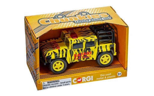 Corgi CH010 CHUNKIES: Utility - Off Road Safari 4x4 (Yellow/Black) (7654655787245)