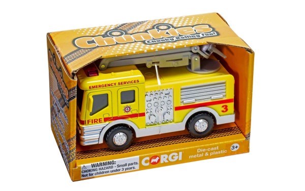 Corgi CH033 CHUNKIES: Emergency - Airport Fire Crane Snorkel (Yellow)