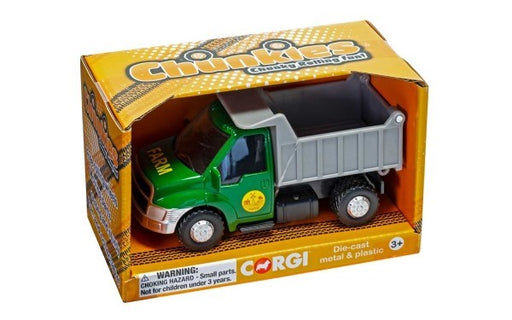 Corgi CH074 CHUNKIES: Farm - Tipper Truck (Green) (7654657392877)