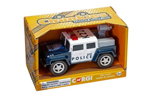 Corgi CH075 CHUNKIES: Emergency - Off Road Police DHN 4x4 (White/Black) (7654678003949)