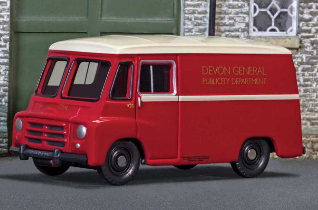 Corgi DG201017 1/76 Morris LD Van: Devon Gnrl - Hobby City NZ (8950417424621)