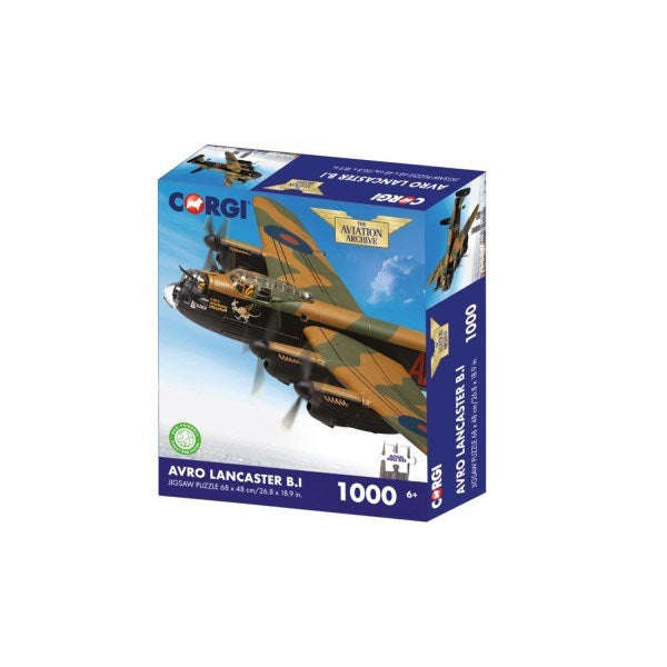 Corgi HVCCG0002 Jigsaw Puzzle: Avro Lancaster B.I (1000pc) - Hobby City NZ