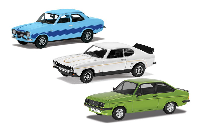 Corgi RS00002 1/43 '70's Ford RS Collection (3 cars)