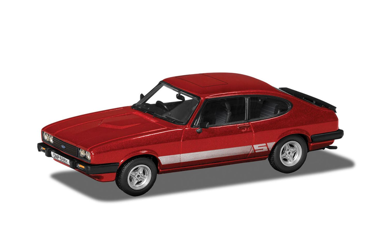 Corgi VA10824 1/43 Ford Capri Mk3 2.0S Red - Hobby City NZ (9070207271149)