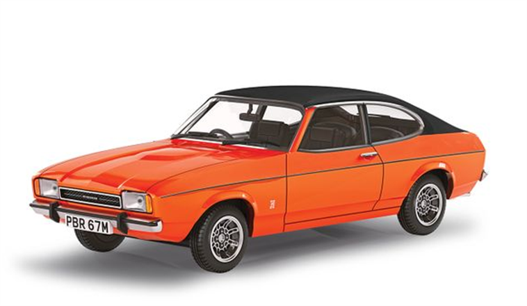 Corgi VA15401 1/43 Ford Capri Mk.2 3.0 Red