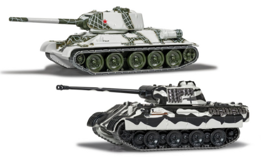 CORWT91301 Corgi World of Tanks T-34 vs Panther (8339687571693)