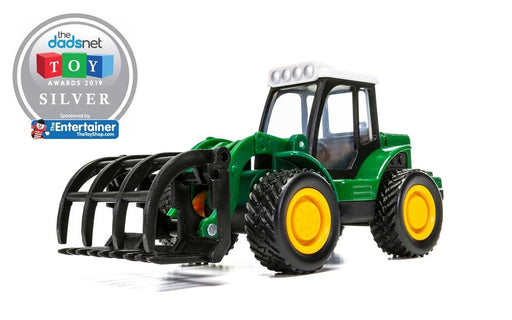 Corgi CH041 CHUNKIES: Farm - Tractor with Clamp (Green) (7654655951085)