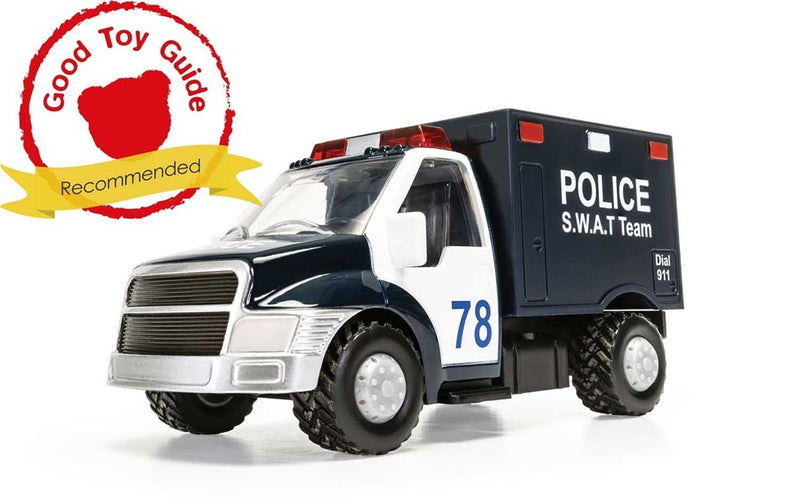 Corgi CH068 CHUNKIES: Emergency - Police SWAT Van (White/Black)