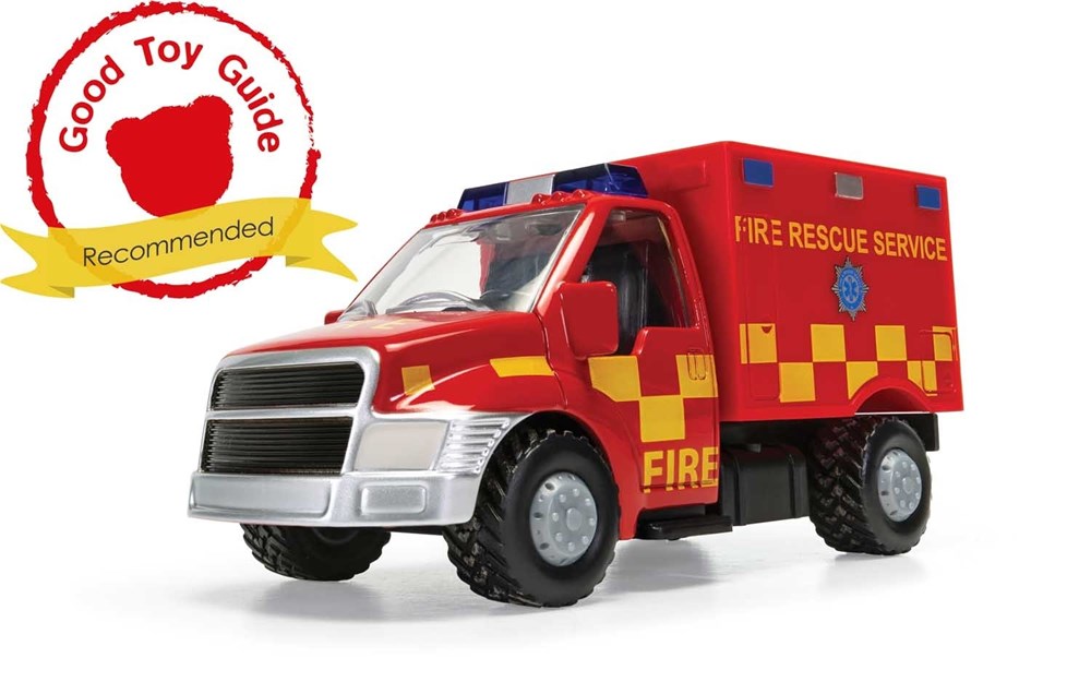 Corgi CH082 CHUNKIES: Emergency - Rescue Fire Truck (Yellow/Red)