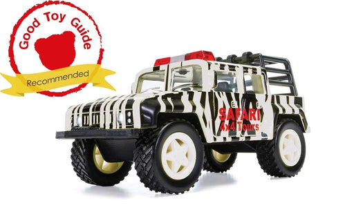 Corgi CH084 CHUNKIES: Utility - Off Road Safari 4x4 (Zebra) (7654678724845)