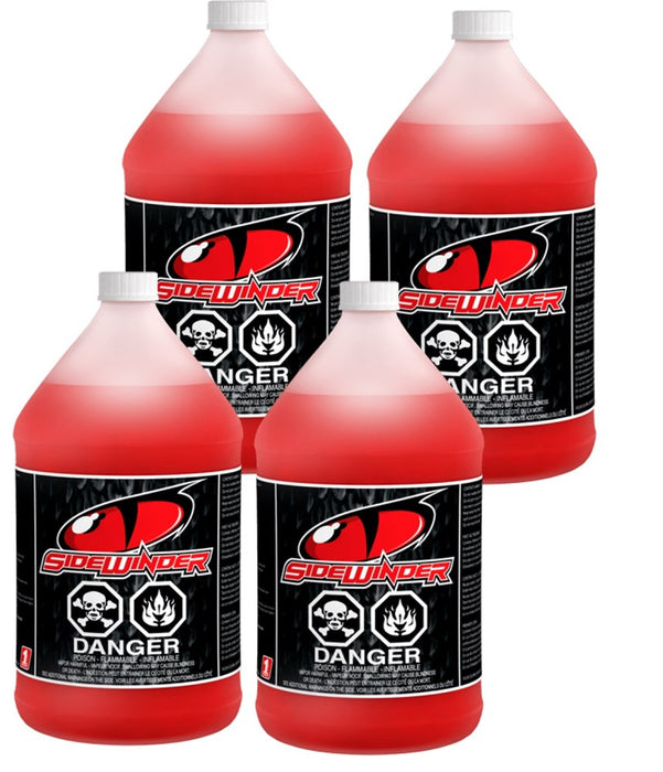 4x Cool Power F-SW-R-20 SideWinder RACE 20% Nitro Fuel for Non Ringed Engine 12% Oil (4x 1 Gallon Bottles)