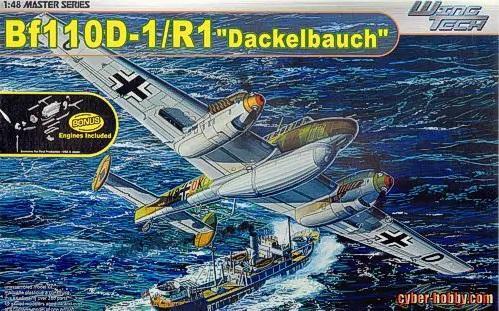 Dragon CYB-5556 1/48 Messerschmitt Bf-110D-1/R1 Dackelbauch