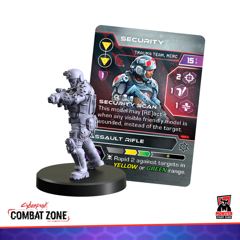 Monster Fight Club 45010 Cyberpunk Red Combat Zone Trauma Team Faction Starter Box (8826607042797)
