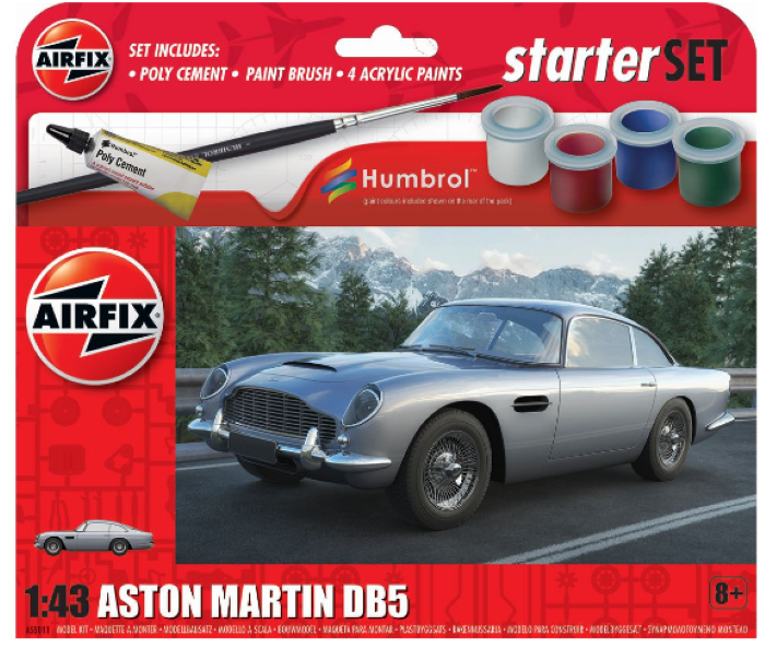 Airfix 55011 1/43 Small Starter Aston Martin DB5 (8718367949037)