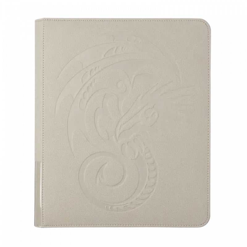 Dragon Shield AT-38012 Card Codex Zipster Binder Regular Ashen White (9003907481837)