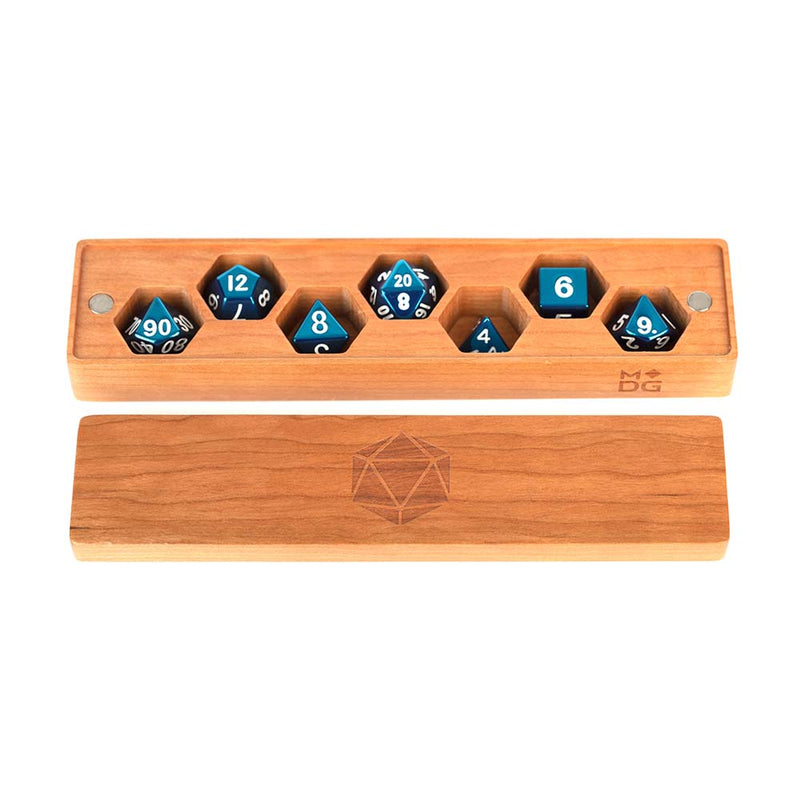 MDG MDG815 Premium Wood Dice Vault: Cherry (9003842928877)