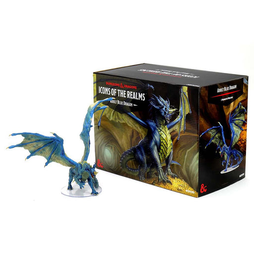 WizKids 96033 D&D Icons of the Realms: Adult Blue Dragon Premium Figur (9003829690605)