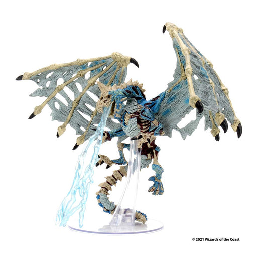 WizKids 96039 Dungeons & Dragons Icons: Boneyard Premium Set Green Dracolich (9003829952749)