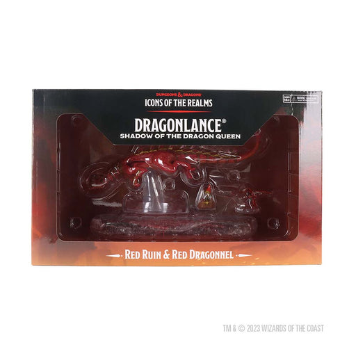 WizKids 96227 D&D Icons of the Realms: Dragonlance Red Ruin & Red Dragonnel ( (9003833196781)