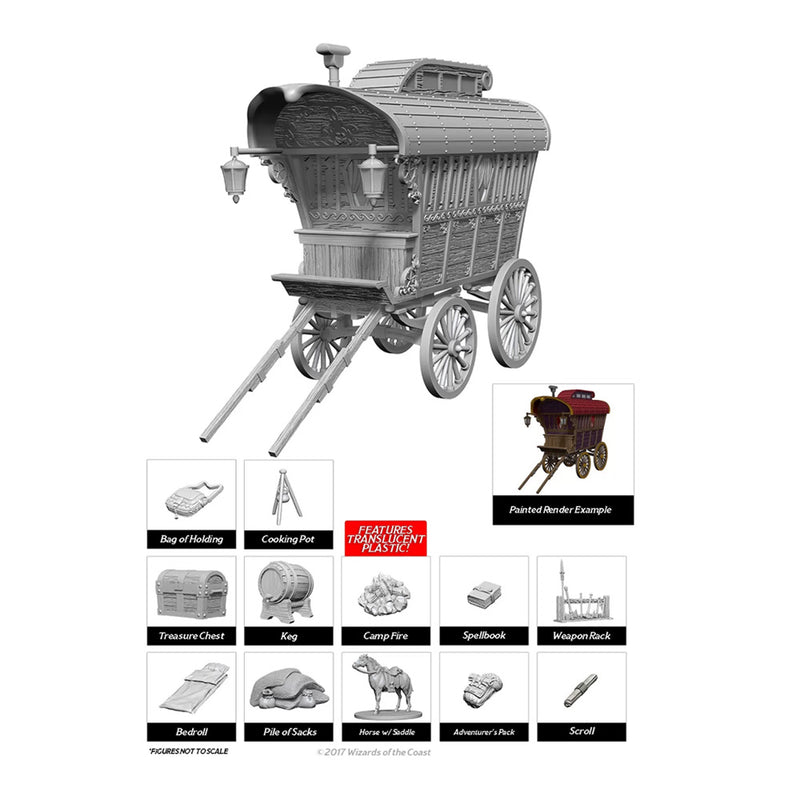 WizKids 73220 D&D Nolzurs Marvelous Miniatures: Adventurers Campsite (9003788009709)