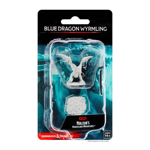 WizKids 73852 D&D Nolzurs Marvelous Miniatures Blue Dragon Wyrmling (9003806490861)