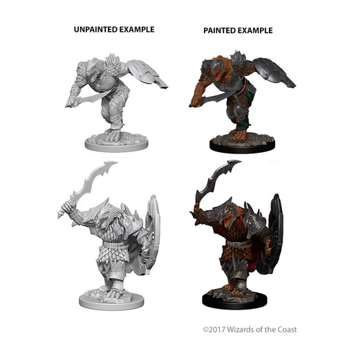 WizKids 73198 D&D Nolzurs Marvelous Miniatures Marvelous Unpainted: Dragonborn Male (9003787190509)