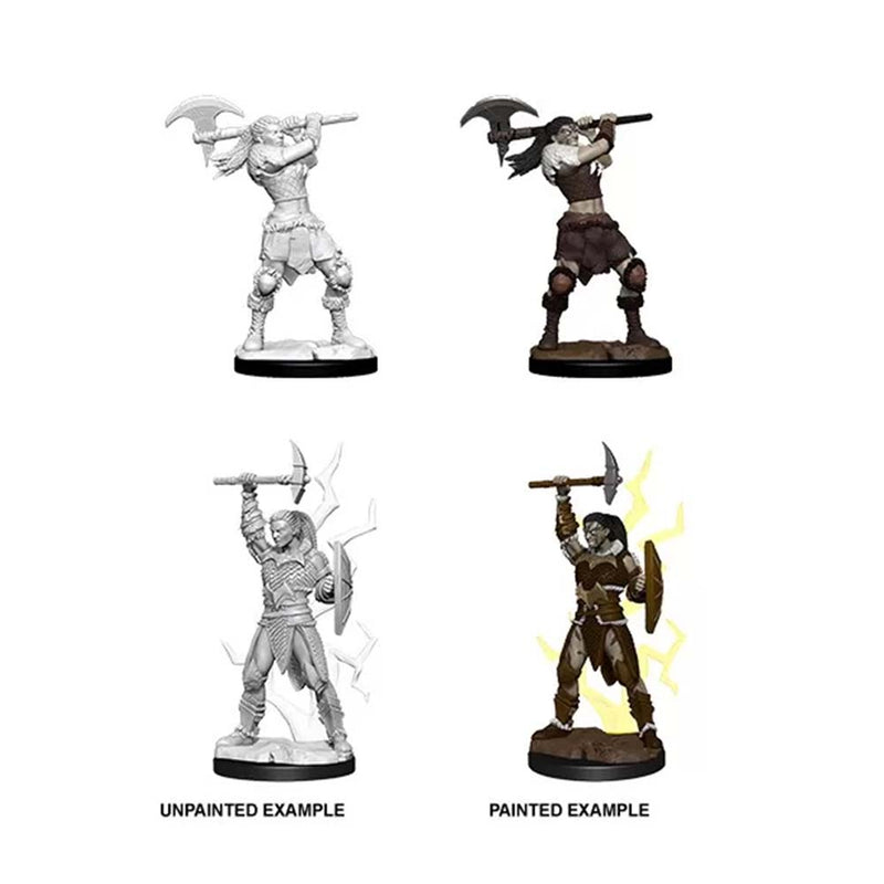 WizKids 73834 D&D Nolzurs Marvelous Miniatures Female Goliath Barbarian (9003805016301)