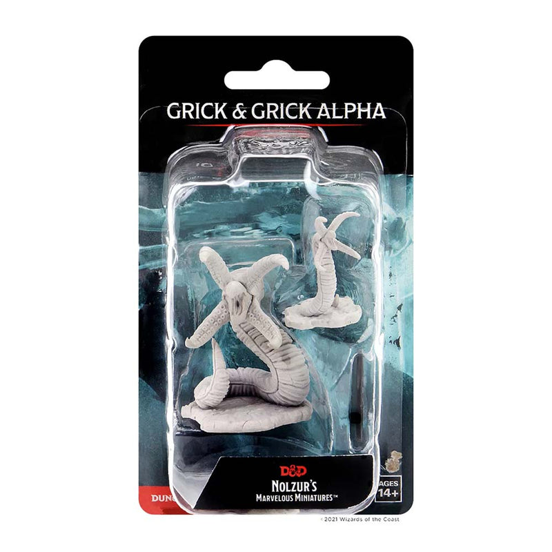 WizKids 90068 D&D Nolzurs Marvelous Miniatures: Grick & Grick Alpha (9003815895277)