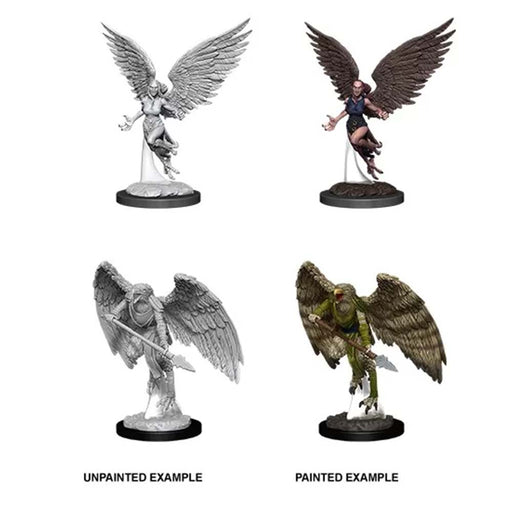 WizKids 90026 D&D Nolzurs Marvelous Miniatures Harpy & Arakocra (9003813372141)