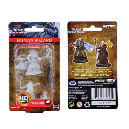WizKids 72618 D&D Nolzurs Marvelous Miniatures: Human Male Wizard (9003778998509)