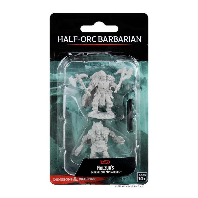 WizKids 73704 D&D Nolzurs Marvelous Miniatures Male Half-Orc Barbarian (9003802394861)