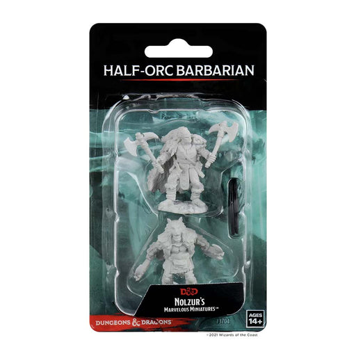 WizKids 73704 D&D Nolzurs Marvelous Miniatures Male Half-Orc Barbarian (9003802394861)