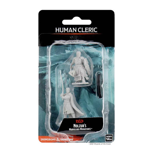 WizKids 73672 D&D Nolzurs Marvelous Miniatures Male Human Cleric (9003799675117)