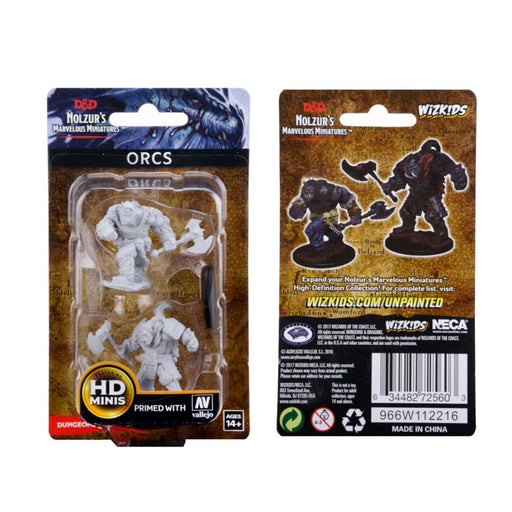 WizKids 72560 D&D Nolzurs Marvelous Miniatures: Orcs (9003771265261)