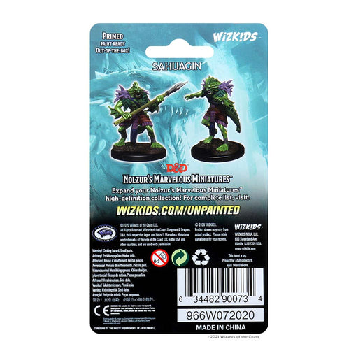 WizKids 90074 D&D Nolzurs Marvelous Miniatures Marvelous Minis: Lizardfolk &Lizardfo (9003816354029)
