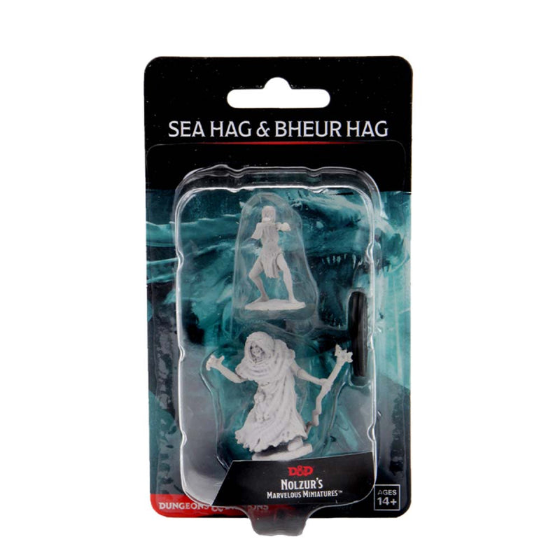WizKids 90072 D&D Nolzurs Marvelous Miniatures: Sea Hag & Bheur Hag (9003816157421)
