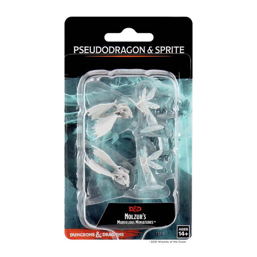 WizKids 73718 D&D Nolzurs Marvelous Miniatures Sprite & Pseudodragon (9003803836653)